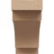 Ekena Millwork 6"W x 12"D x 12"H Classic Mediterranean Rough Cedar Woodgrain TimberThane Corbel, Primed Tan CORUR06X12X12MEDRCPR - alternate 2